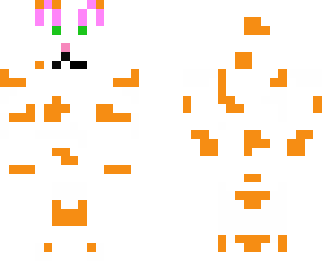 orange spotted white kitteh