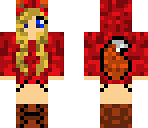 blonde fox girl
