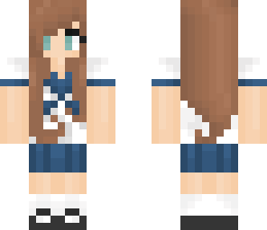 anime school girl