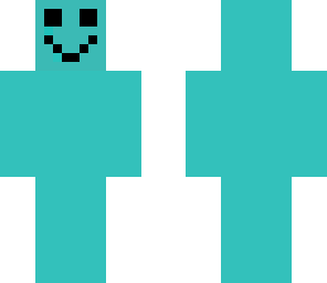 blue happy man