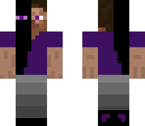 half enderman steve