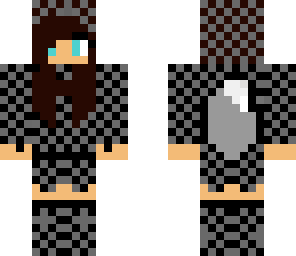 adorable wolf girl skin