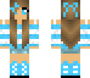 blue girl