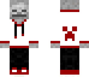 skeleton in a hoodie
