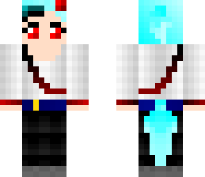 blue hair girl
