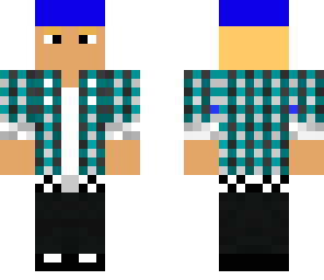 tennager with a blue hat