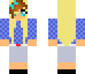 checkered girl