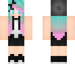 edited pastel girl