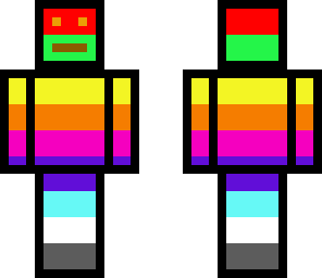 fluffymonstaz360 - 4 colourful cube