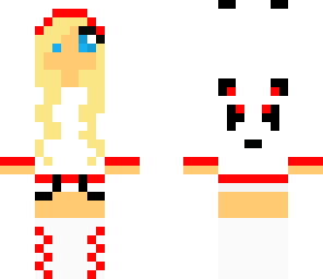 panda girl skin