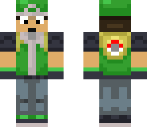 green pokemon trainer