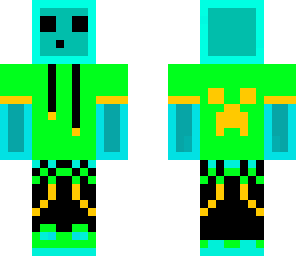 blue hoodie slime