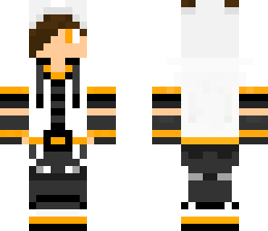 cool orange panda dude