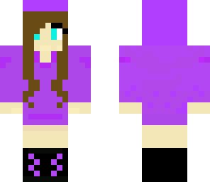 purple hoodie