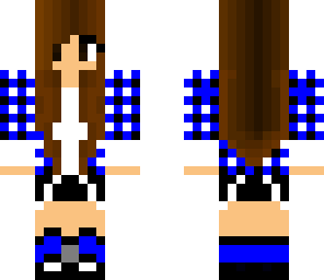 blue tomboy gamer