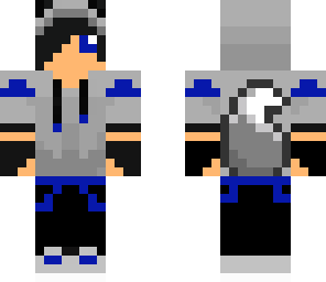 blue wolf boy