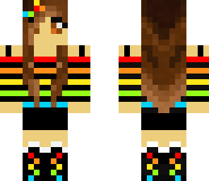 rainbow girl edit