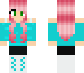 pink hair girl updated