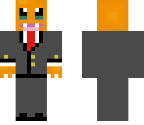 charmander in a suit