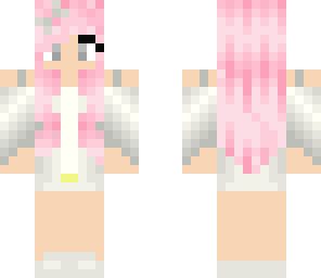 pink haired goth girl