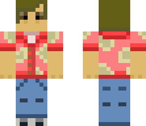 red hawaiian shirt