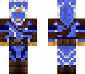 blue male assassin