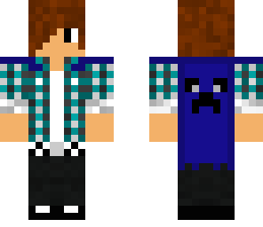 teenager with cape