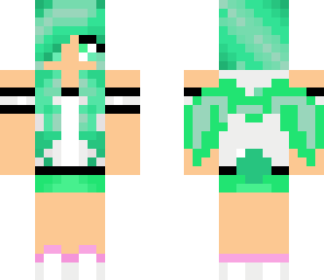 flying mint bunny