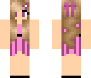 pink prom girl