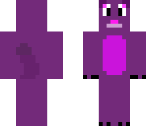 backwards purple cat