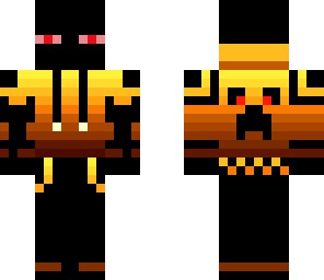 golden ender man