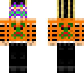 orangechameleon in jeff hardy attire