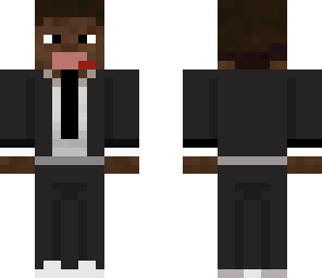 black guy in suit