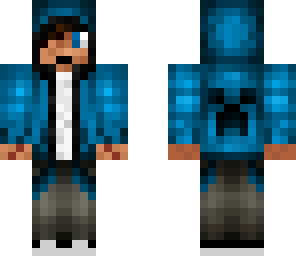 blue hood teen