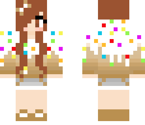 rainbow cake girl edit