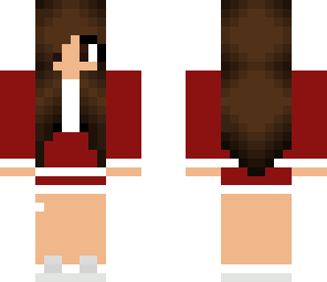 red and white girl