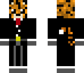 tiger in a tux