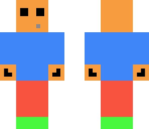 orange slime with teal headphones fixed