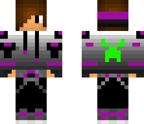 purple cool kid