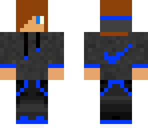 blue nike guy