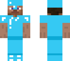 diamond armored steve