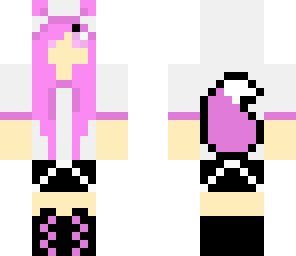 pink fox girl