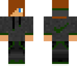 dark green nike guy