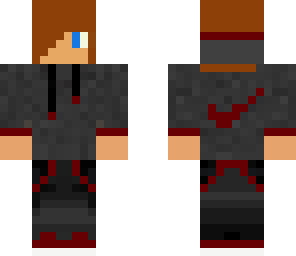 dark red nike guy