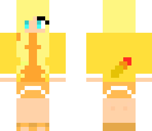 half charmander half umbreon girl