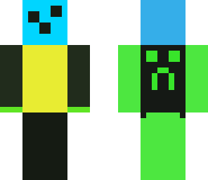 slime in creeper jacket