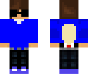 slender boy with sunglasses