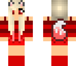 cute red fox girl
