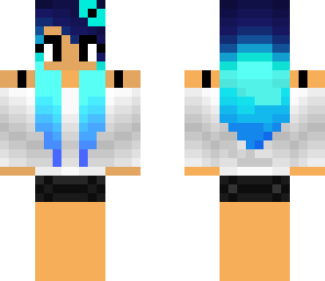 blue goth girl
