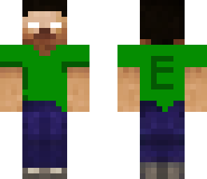 green shirt herobrine